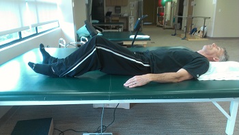 Supine Heel Slides – Post-stroke Exercise 